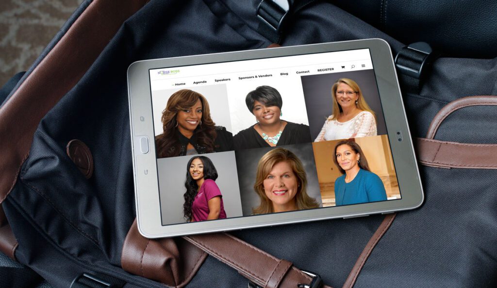Conference Website Design - Nurse Boss