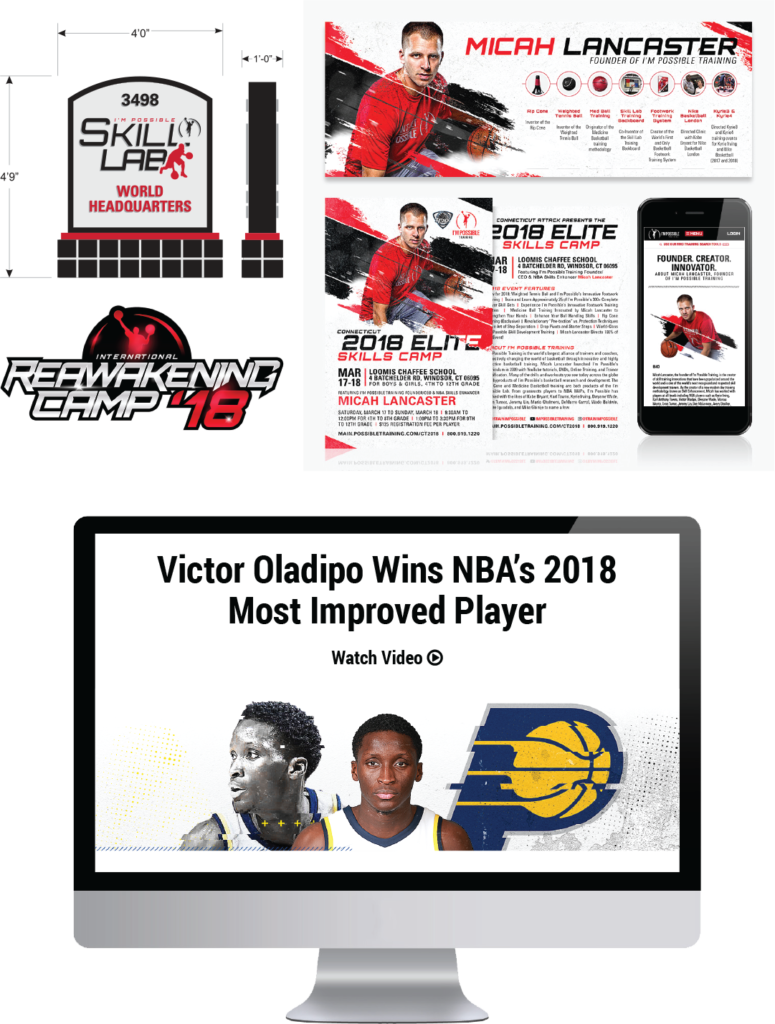 Sports Marketing Design - BRANDilly Creative Group