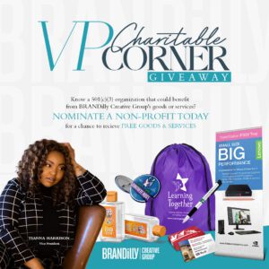 VP Charitable Corner Giveaway